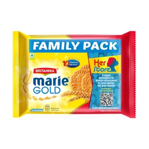 Britannia Marie Gold Biscuits, 5 N x (190g+20g EXTRA)=1.05kg