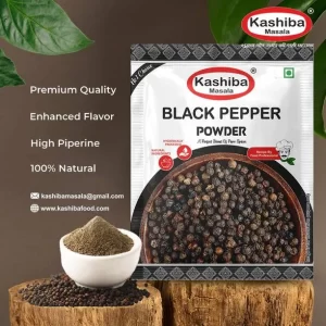 KASHIBA MASALA Black Pepper Powder – Bold, Aromatic Price in India – Buy KASHIBA MASALA Black Pepper Powder
