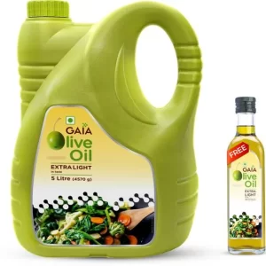 GAIA Extra Lite Olive Oil 5L with 250ml Free