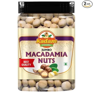 Macadamia Nuts (1kg) and Premium Pine Nuts Jumbo Size (500g) | COMBO OF 2