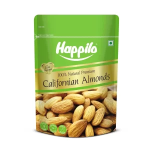 Happilo Premium Natural Californian Almonds 500g | Badam Giri, Healthy Snacks, Dry Fruits | Crunchy Nuts | High in Fiber | Rich in Protein | Magnesium | Phosphorus | Dietary…