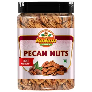 M.K. DRY FRUIT Jumbo Pecan Nuts (100g) and Premium Pine Nuts Jumbo Size (1kg) | COMBO OF 2