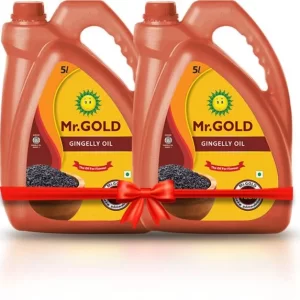 Mr Gold Cold Pressed Gingelly / Sesame Oil 5L Set of 2