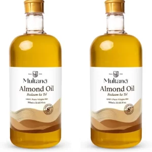 Multano Pro Cold Pressed Almond Oil 1L Pack of 4
