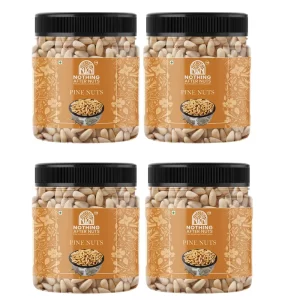 Nothing After Nuts; Pure Goodness Nothing More Pine Nuts (Chilgoza) 150g – Rich in Protein & Antioxidants | Natural, No Added Preservatives – Ideal for Snacking, Baking &…