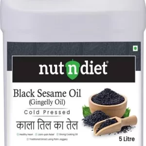 nutndiet Cold Pressed Black Sesame Oil (Pack of 2)