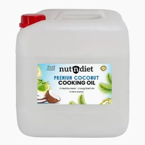 nutndiet Premium Coconut Cooking Oil 15L (Pack of 2)