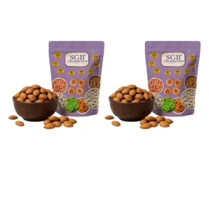 Shree Ganapati Bhandar Mamra Big Almond Pouch 500gm x 2